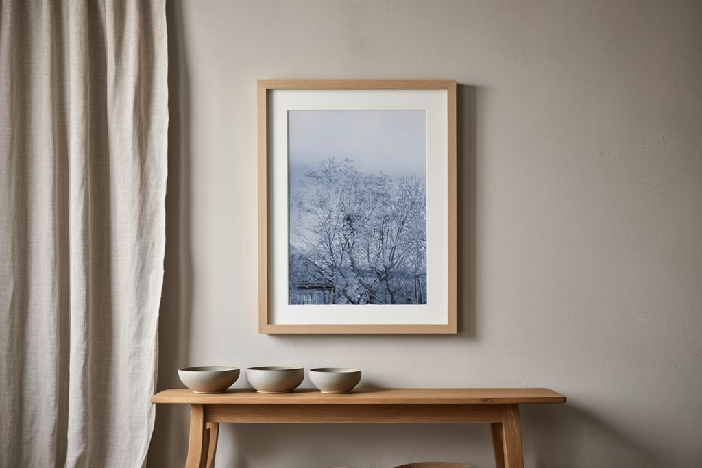 Naboer – Motiv fra Ateliervinduet, Majorstuveien 8 | Amaldus Nielsen Art Print, 1913