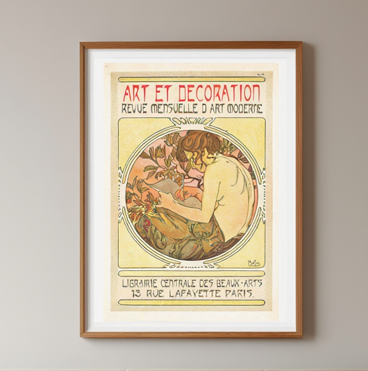 Alphonse Mucha - Art Et Decoration plakat