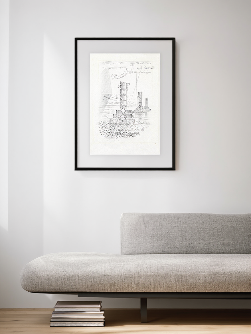 Sorrow – Paul Nash (1932) | Surrealist Landscape Art Print