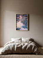 Water Lilies by Claude Monet  - Impressionist Art Print - Hakyarts