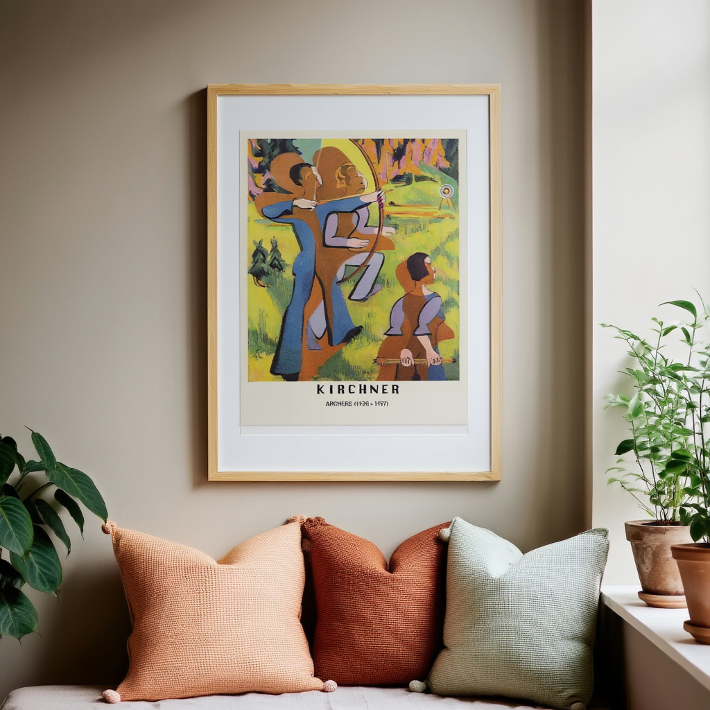 Ernst Ludwig Kirchner - Archers Poster