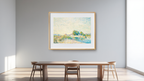 Le Barrage du canal du Loing à Saint-Mammès – Alfred Sisley Poster | Impressionist Landscape Art Print - Hakyarts