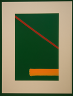 Intersecting Planes of Color and Form – Contemporary Abstract Art Poster