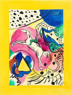 Set of 3 Modern Abstract Prints  – Myriam Thyes & Kandinsky - Hakyarts
