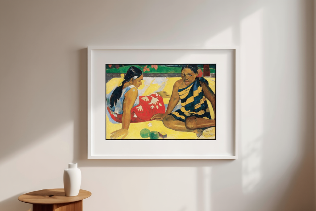 Paul Gauguin – What News - Iconic Post-Impressionist Art Print