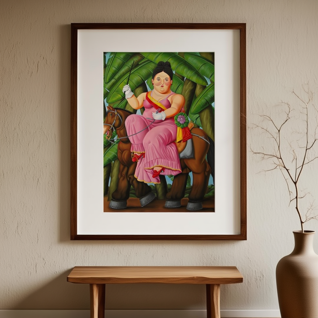 Fernando Botero - The President and First Lady
