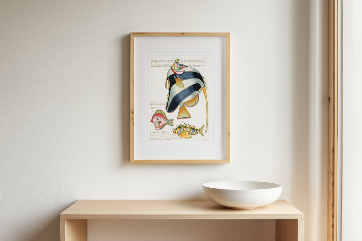 Louis Renard - Poissons Plate 44 Poster