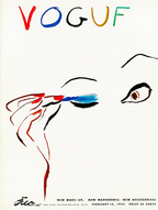 Vogue February 15, 1935 – Vintage Fashion Illustration Poster