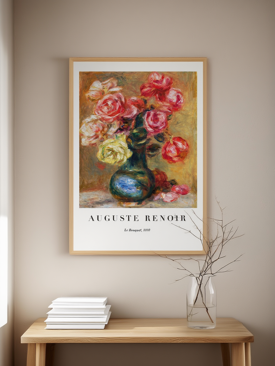 Auguste Renoir - Le Bouquet Poster