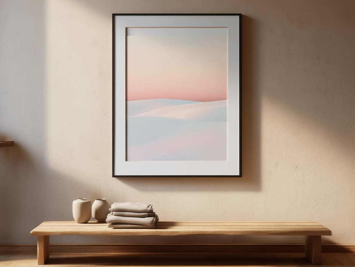 Peaceful Land Poster