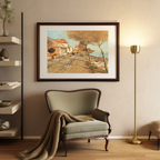 Paisaje by Jean-François Raffaëlli – Serene Landscape Art Print