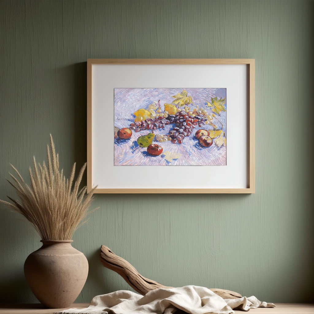 Vincent Van Gogh - Apples, Pears, Lemons and Grapes