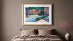 Eiserne Brücke by Alexander Kanoldt – Modernist Industrial Landscape Art Print - Hakyarts