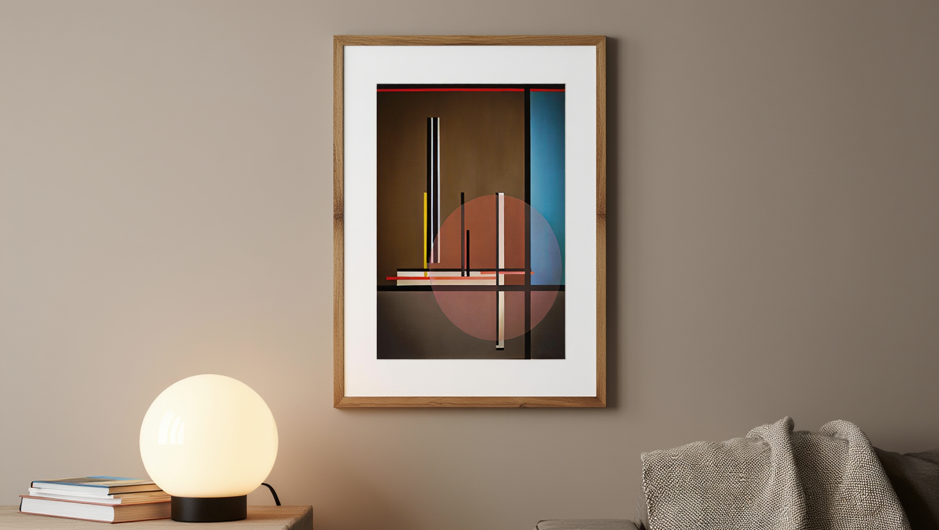 Lis “1922” by László Moholy-Nagy – Bauhaus Art Print