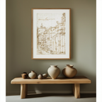 The Campo S. Basso by Giovanni Antonio Canal (Canaletto) – 18th-Century Venetian Cityscape Art Print - Hakyarts