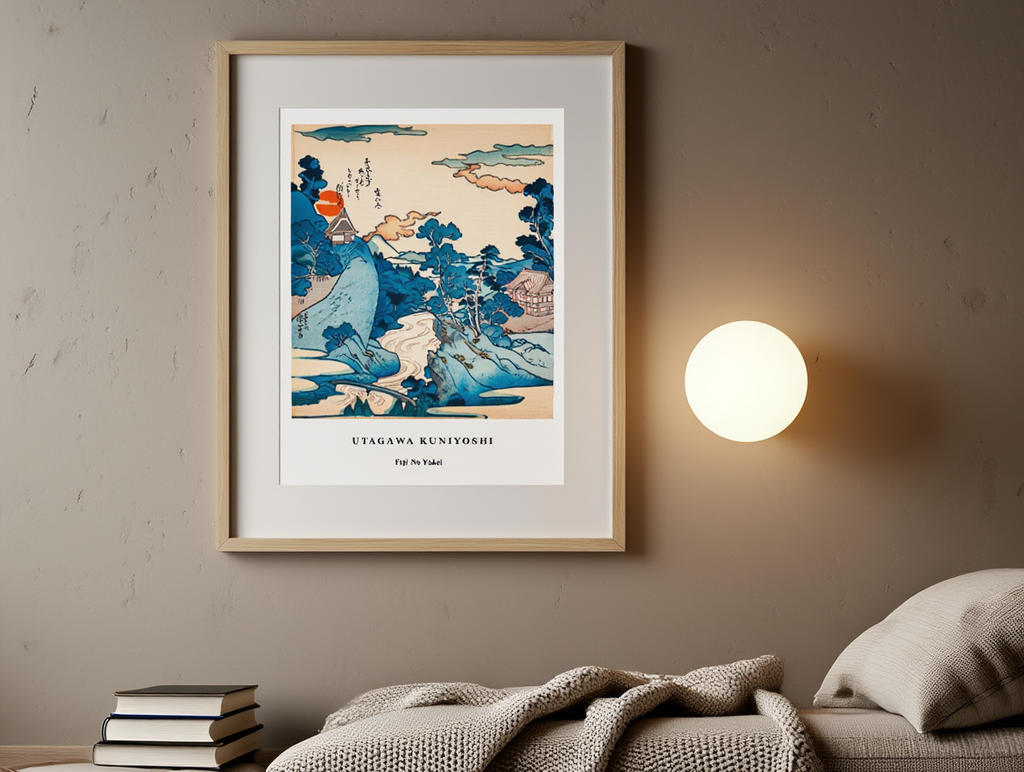 Utagawa Kuniyoshi – Fuji No Yukei Poster – Iconic Ukiyo-e Japanese Art Print