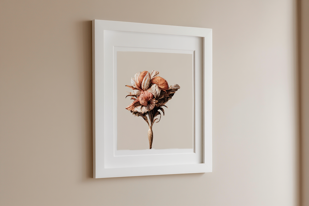 Vintage Floral Bloom Poster