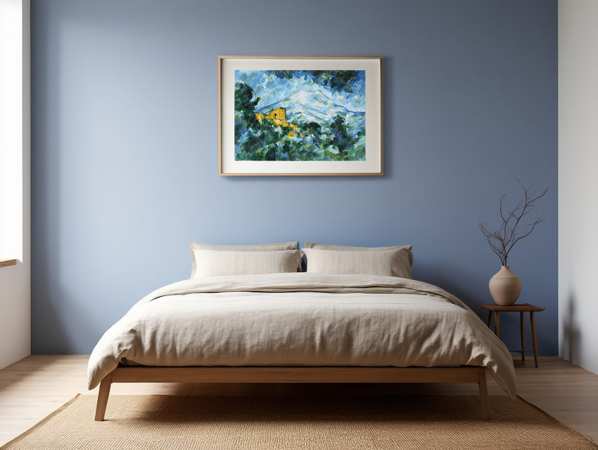 Paul Cézanne – Mont Sainte-Victoire and Château Noir - Iconic Post-Impressionist Art Print