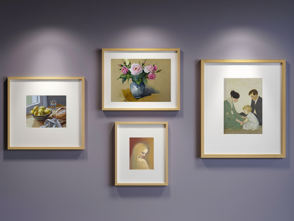 Helene Schjerfbeck – Scandinavian Modern Art 4-Print Mix & Match