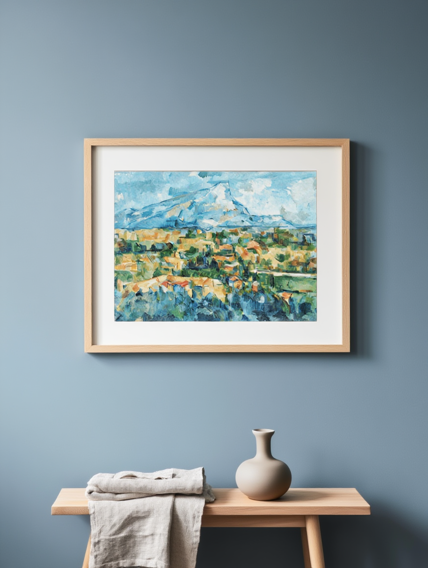 Paul Cézanne -  Montagne Sainte-Victoire