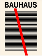 Geometric Harmony – Bauhaus Minimalist Print