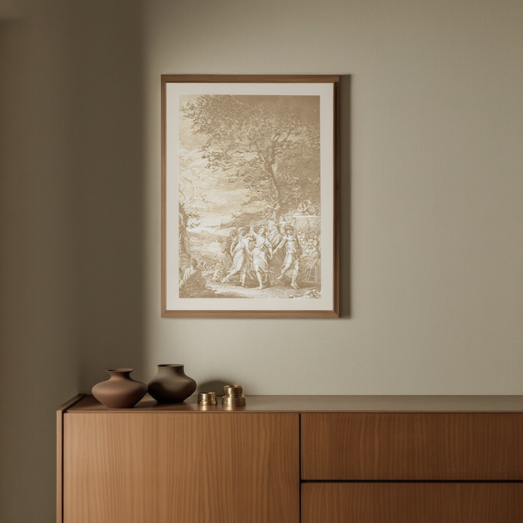 An Apple Harvest by Claude Simpol (1700) – Vintage Still Life & Harvest Art Print
