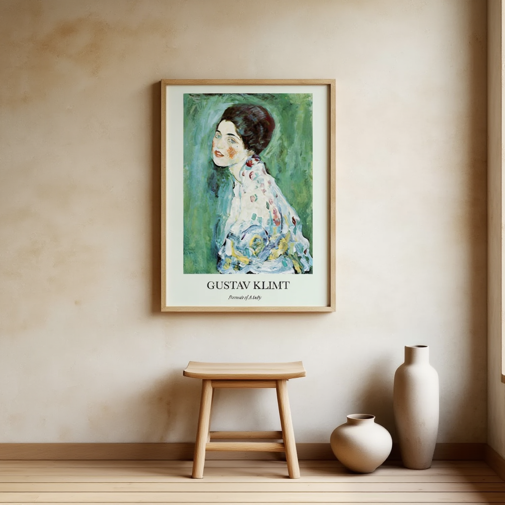 Edvard Munch – Portrait of a Lady – Expressive Symbolist Art Print