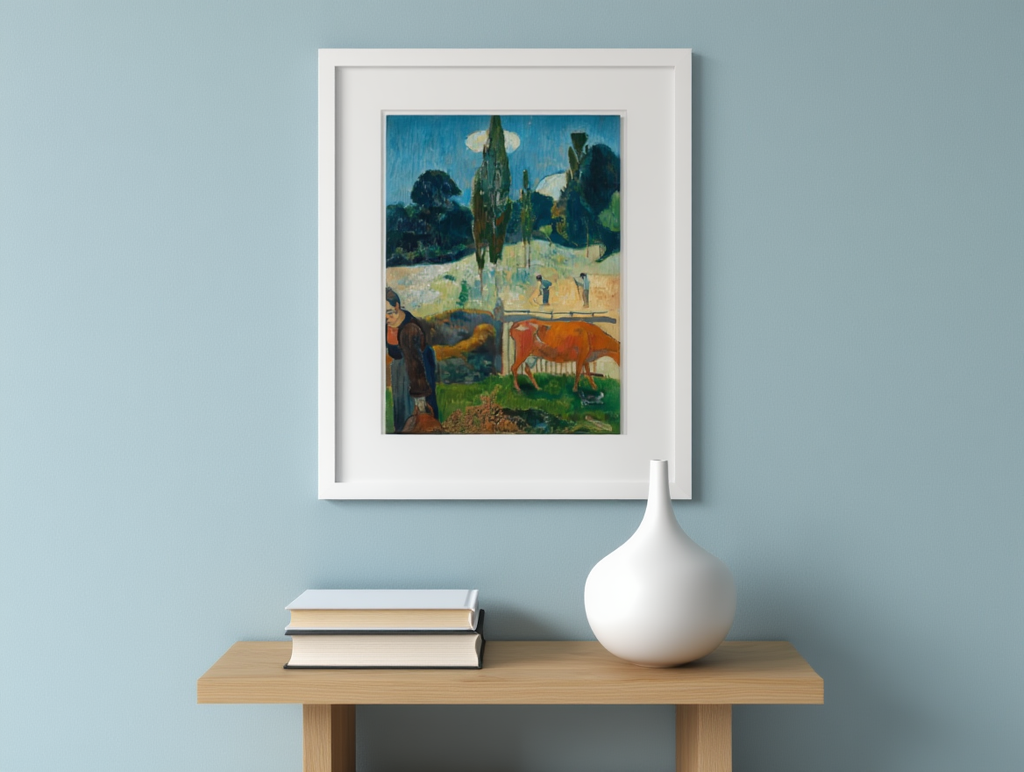 Paul Gauguin – The Red Cow - Iconic Post-Impressionist Art Print