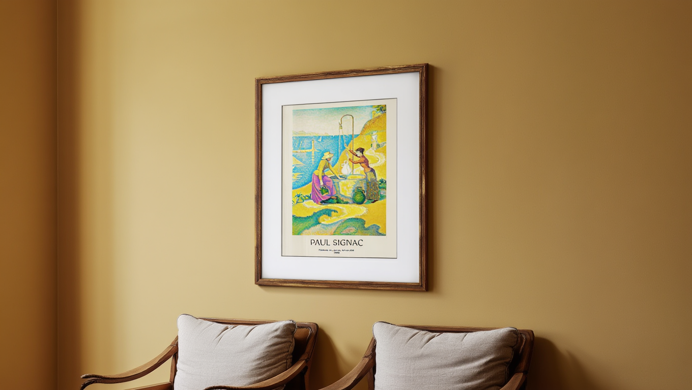 Paul Signac – Femmes Aux Puits – Iconic Neo-Impressionist Art Print