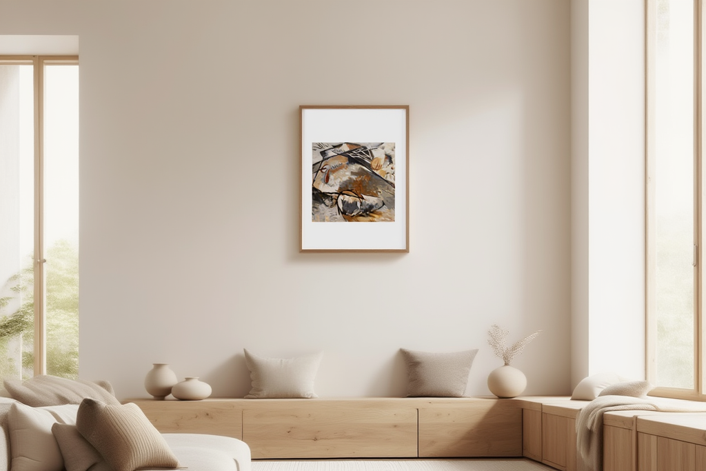 Arthur Dove - Dogs Chasing Each Other Poster