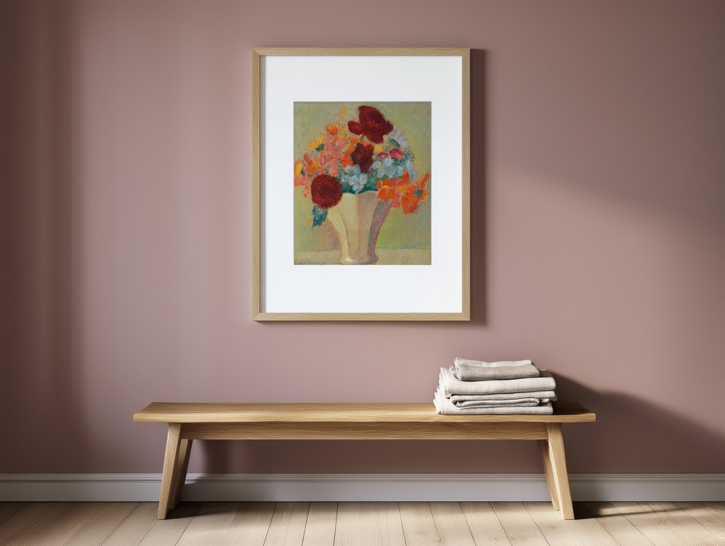 Alexej von Jawlensky Poster - Helles Bouquet Poster