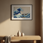 The Great Wave off Kanagawa – Katsushika Hokusai – Vintage Japanese Ukiyo-e Art Print - Hakyarts
