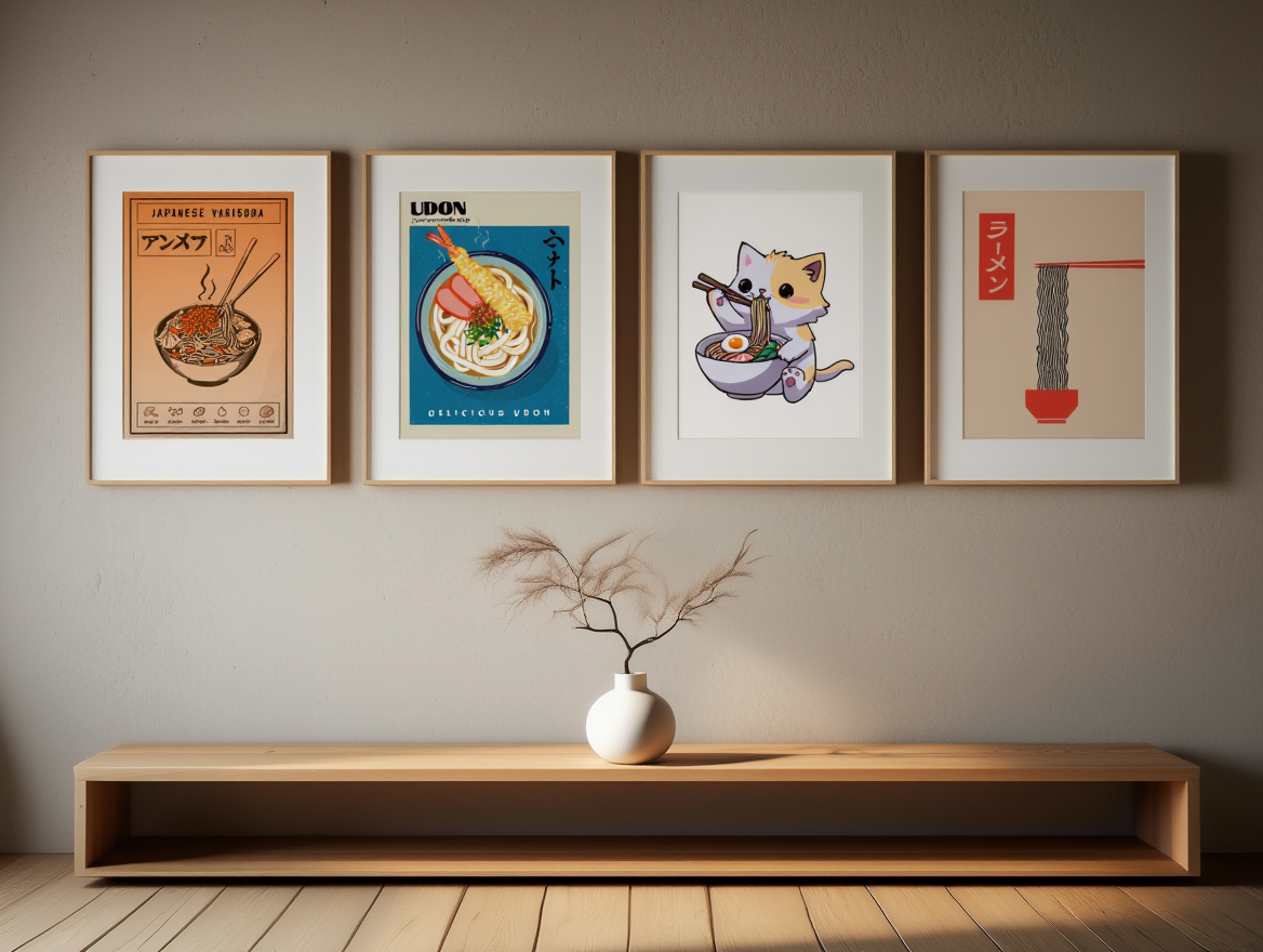 Japanese 4 Prints – Mix & Match Collection