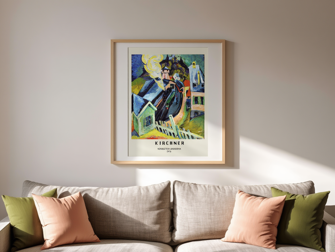 Ernst Ludwig Kirchner - Konigstein Anagoria Poster