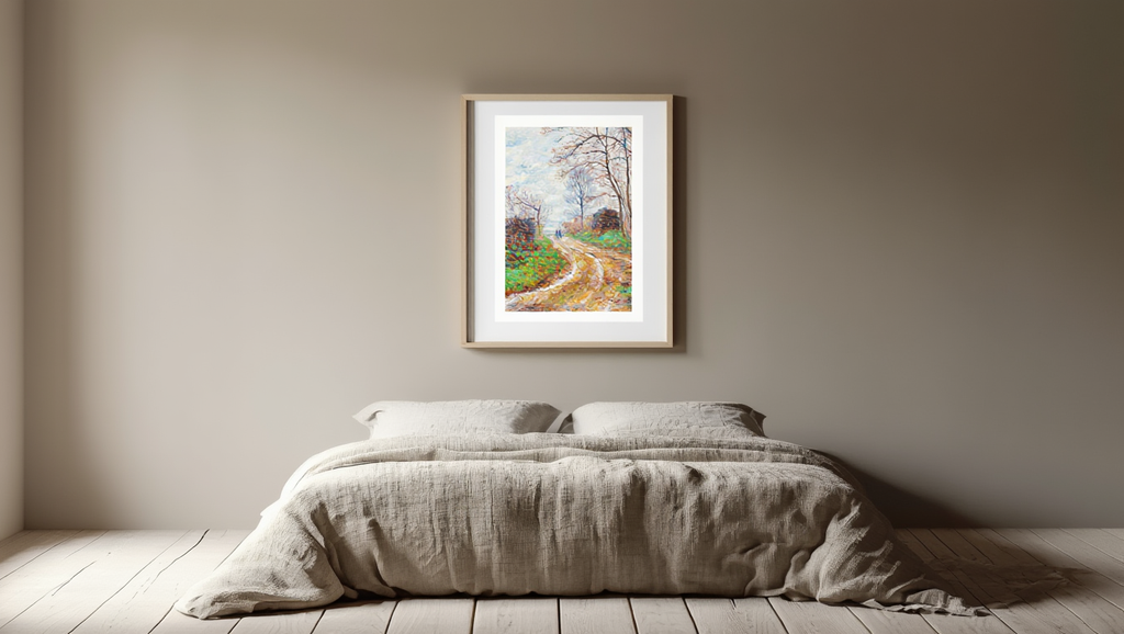 Chemin des Sablons à Moret