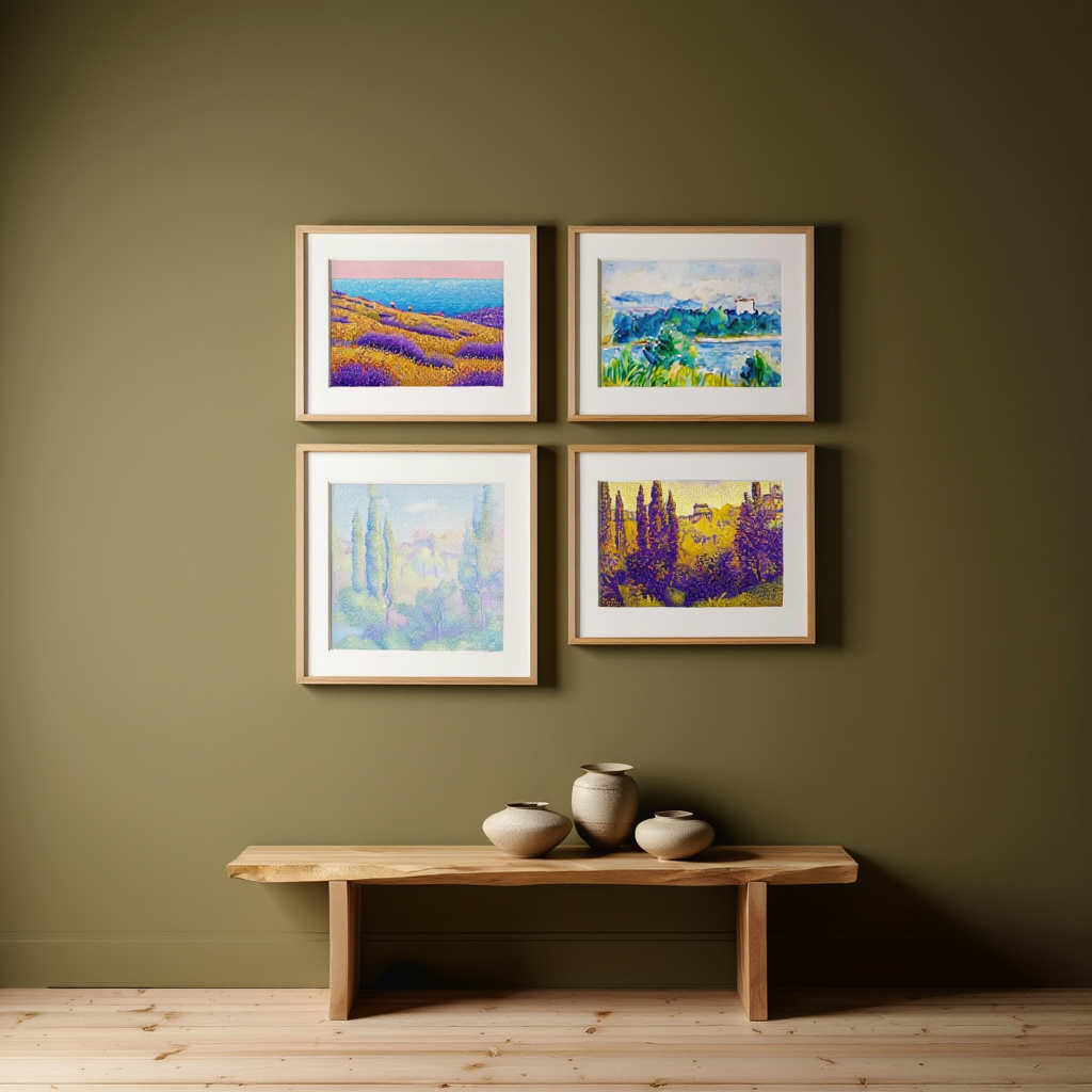 Henri-Edmond Cross – Mediterranean Glow Quartet