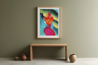 Rød Canna af Georgia O'Keeffe (1919) – Modernistisk blomsterkunsttryk