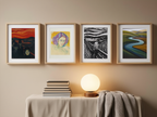 Edvard Munch – Mood & Emotion | 4 Prints Mix & Match - Hakyarts