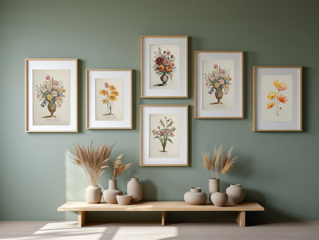 Floral Harmony – 5 Fine Art Prints