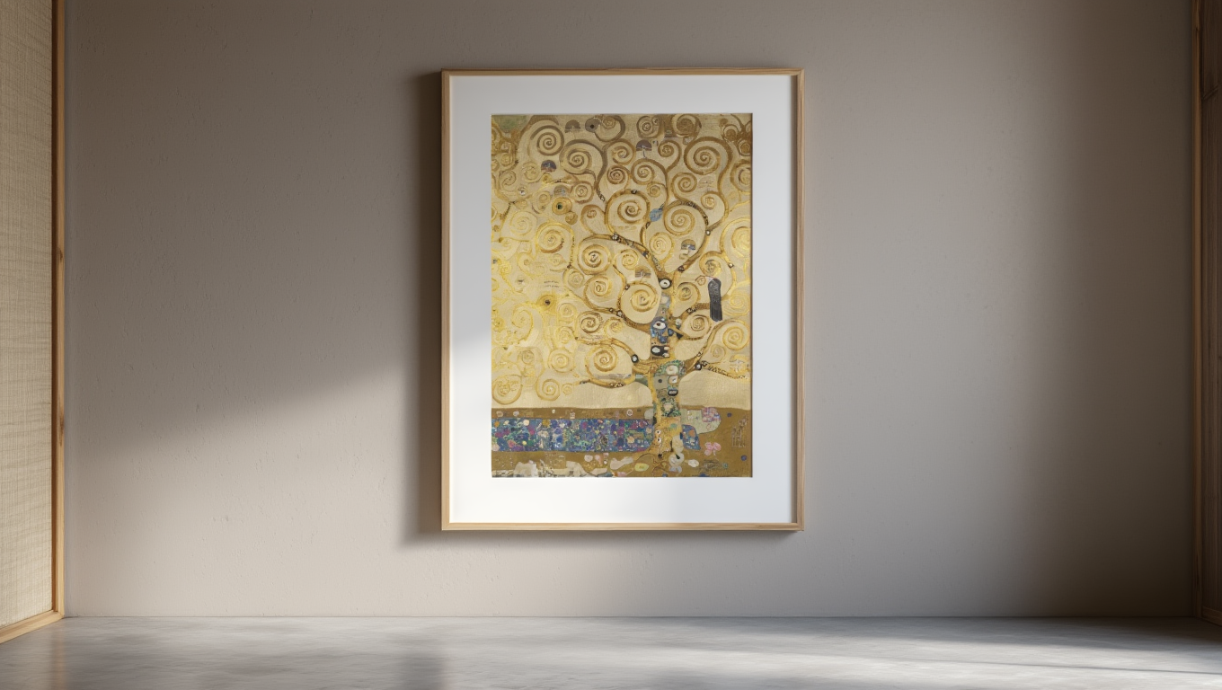 Gustav Klimt – L'Arbre de Vie (The Tree of Life) - Iconic Symbolist Art Print