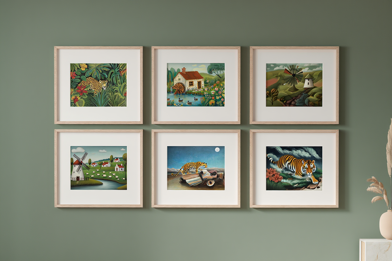 Rousseau’s Jungle – Mix & Match Art Prints