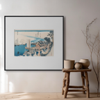 Fifty-three Stations on the Tokaido by Utagawa Hiroshige II – Japanese Ukiyo-e Art Print - Hakyarts