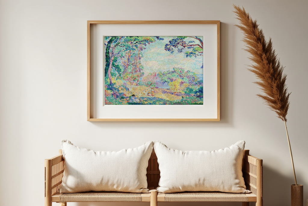 Henri Lebasque - Jeunes Femmes Et Fillettes Dans Un Paysage