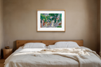 Edvard Weie – At Langelinie Poster | Danish Expressionist Landscape Art Print - Hakyarts