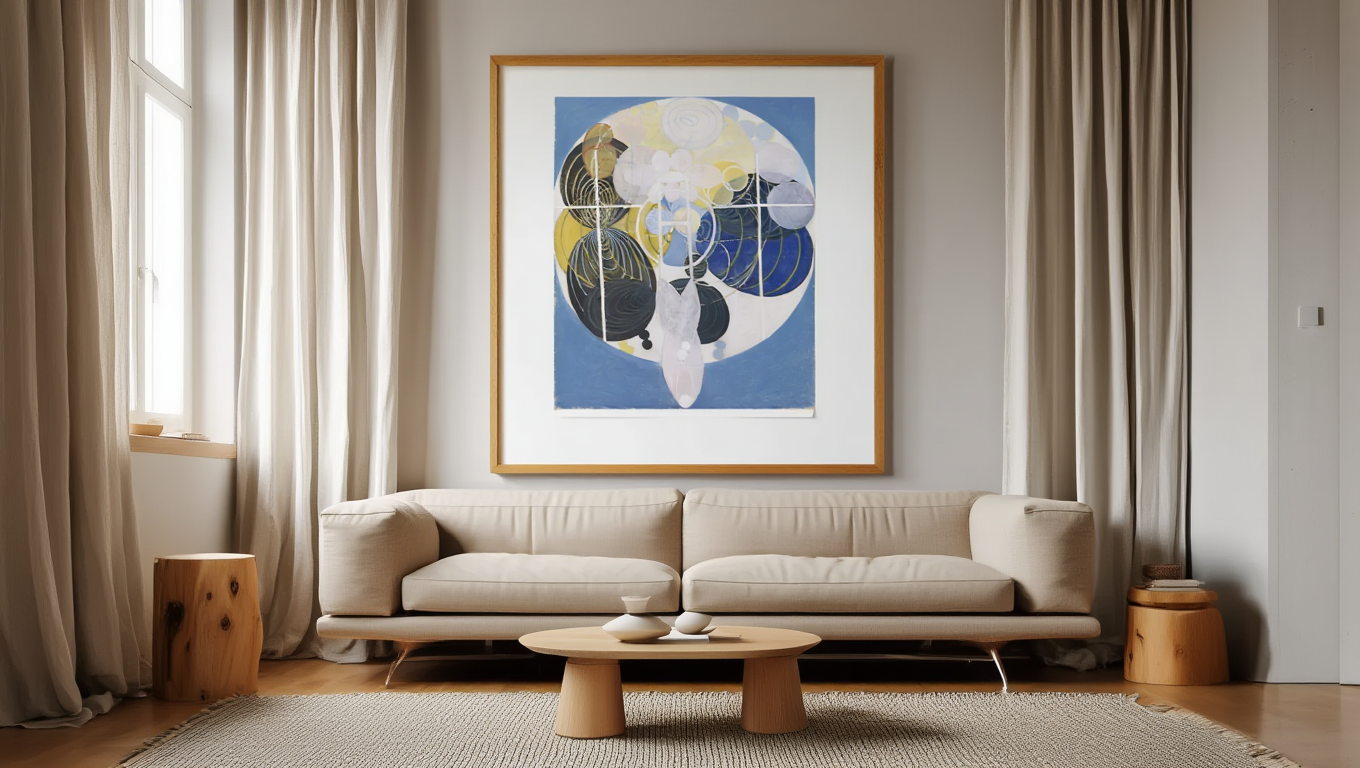 Hilma af Klint - The Large Figure Paintings Nr 5 Poster