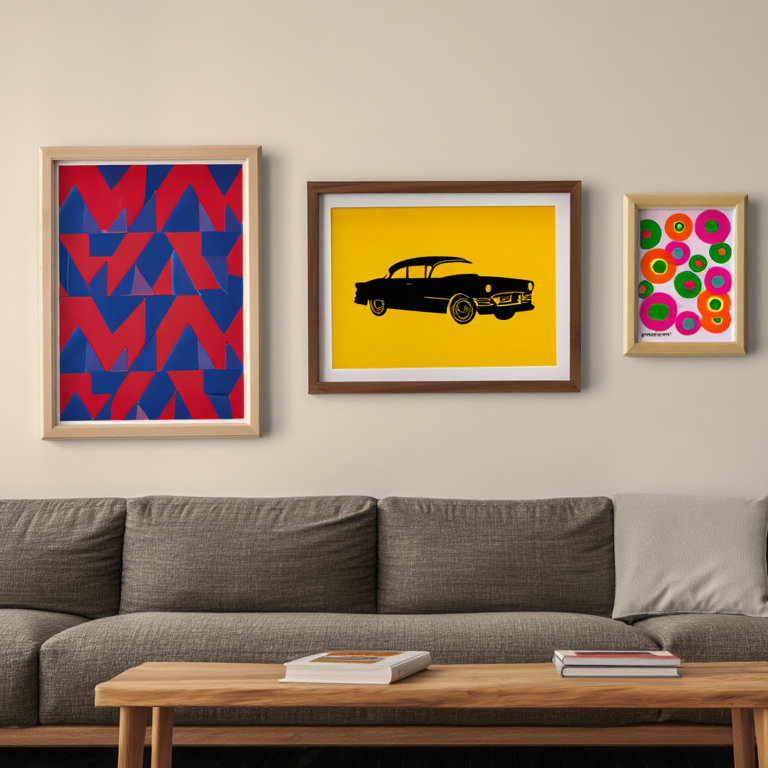 Pop Vibes – Set of 3 Pop Art-Inspired Prints