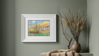 Val de Falaise – Claude Monet Poster | Impressionist Landscape Art Print - Hakyarts