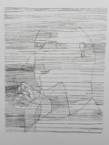 Old Man Counting (1929) by Paul Klee – Surrealist Modern Art Print - Hakyarts
