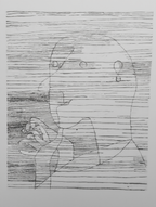 Old Man Counting (1929) by Paul Klee – Surrealist Modern Art Print - Hakyarts