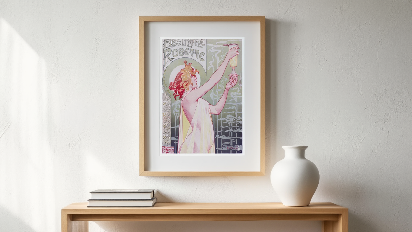 Henri Privat-Livemont - Absinthe Robette Poster